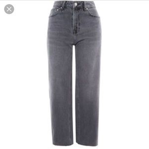 Topshop MOTO crop wide leg jeans